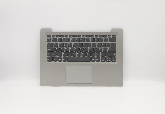 Lenovo IdeaPad S130-14IGM Keyboard Palmrest Top Cover Nordic Grey 5CB0R61132