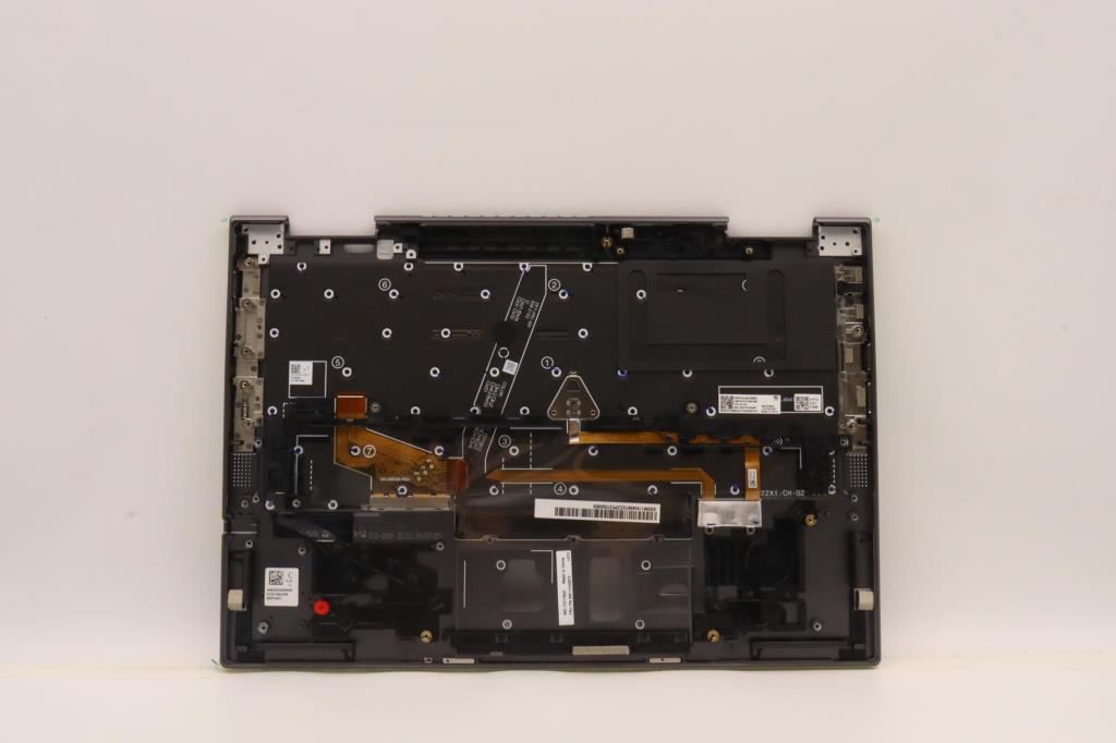 Lenovo Yoga X1 7th Keyboard Palmrest Top Cover US Grey 5M11H45872