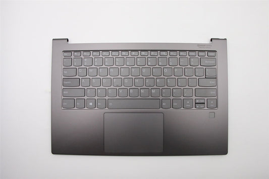 Lenovo Yoga C940-14IIL Keyboard Palmrest Top Cover US Grey 5CB0U44239