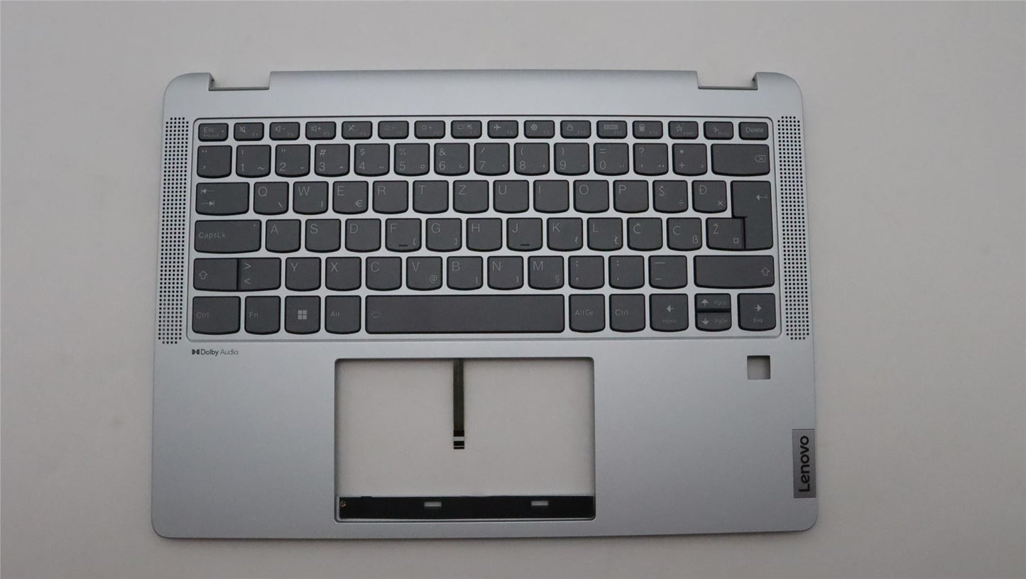 Lenovo IdeaPad 5 14IAU7 Keyboard Palmrest Top Cover Slovenian Backlit 5CB1H79964