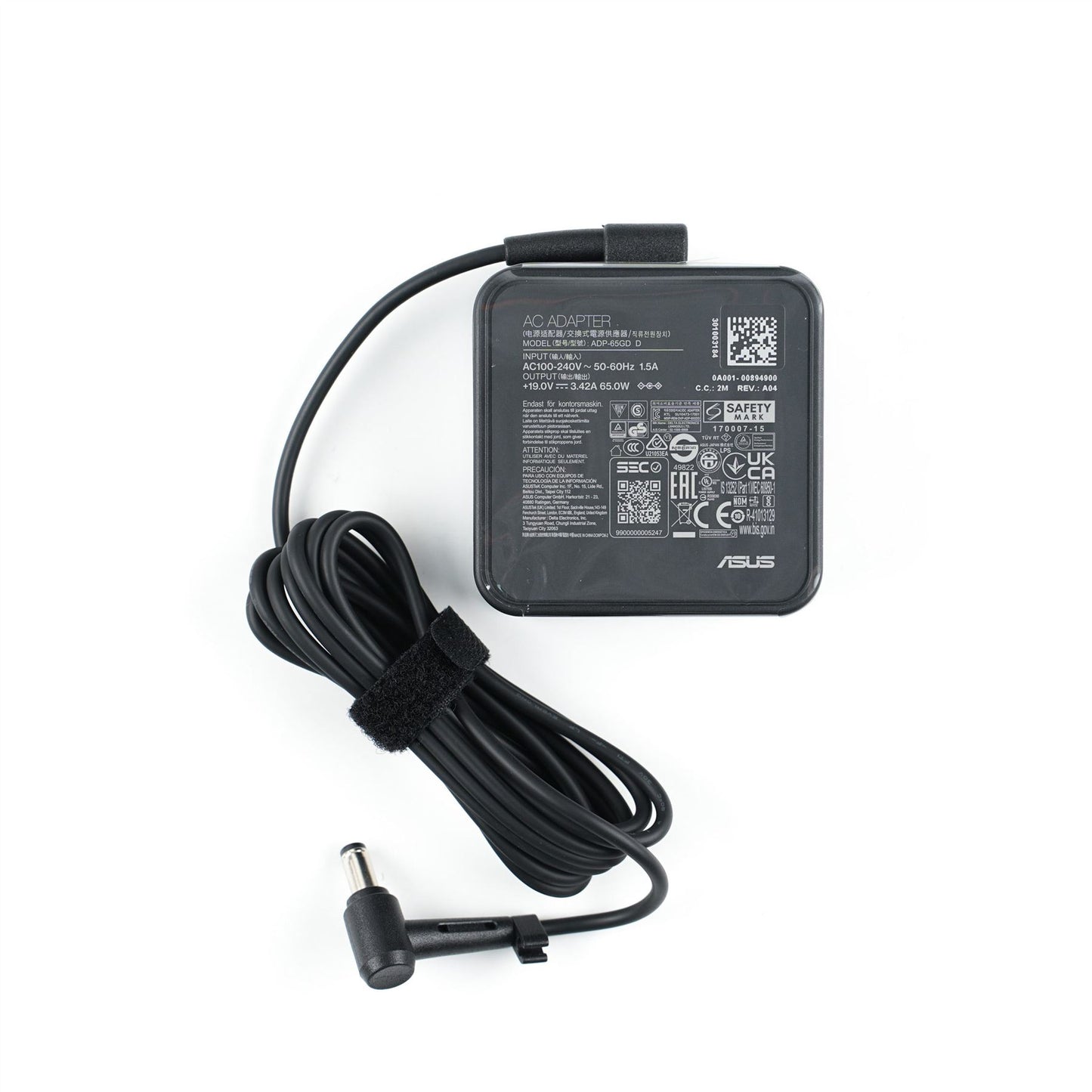 Asus 0A001-00042100 Asus ADAPTER 65W 19V 3PIN
