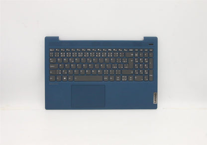 Lenovo IdeaPad 5-15ARE05 Keyboard Palmrest Top Cover Czech Grey 5CB0X56239