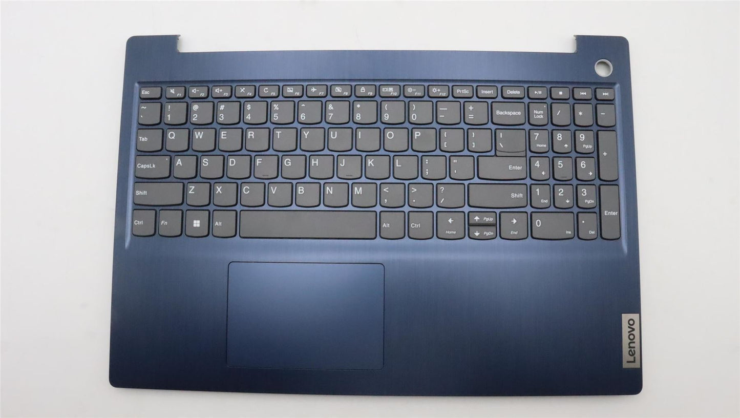 Lenovo IdeaPad 3 15ADA05 Palmrest Cover Touchpad Keyboard US Blue 5CB1D01998