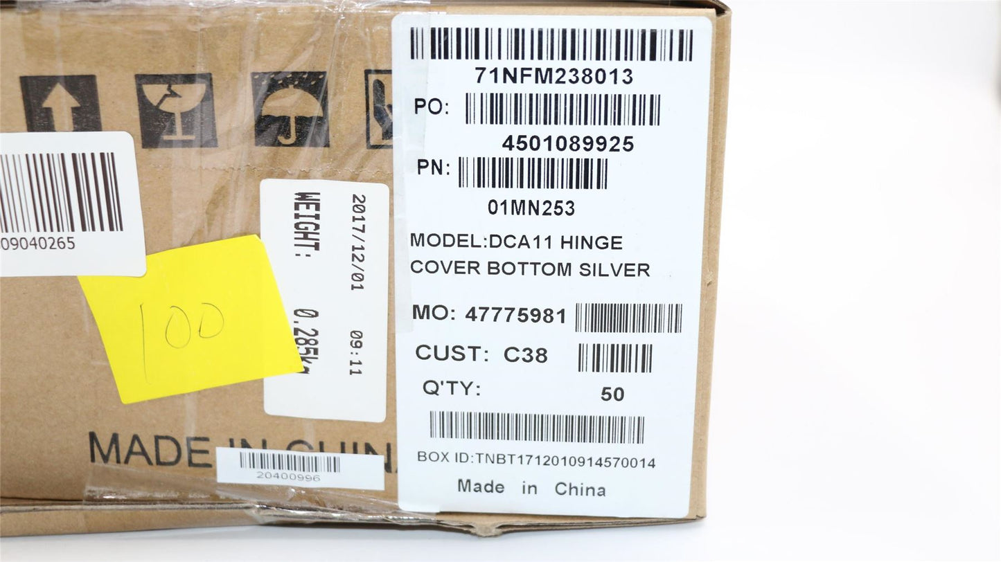 Lenovo IdeaCentre 520-22IKL 520-22IKU Hinge Cap Strip Trim Cover Silver 01MN253