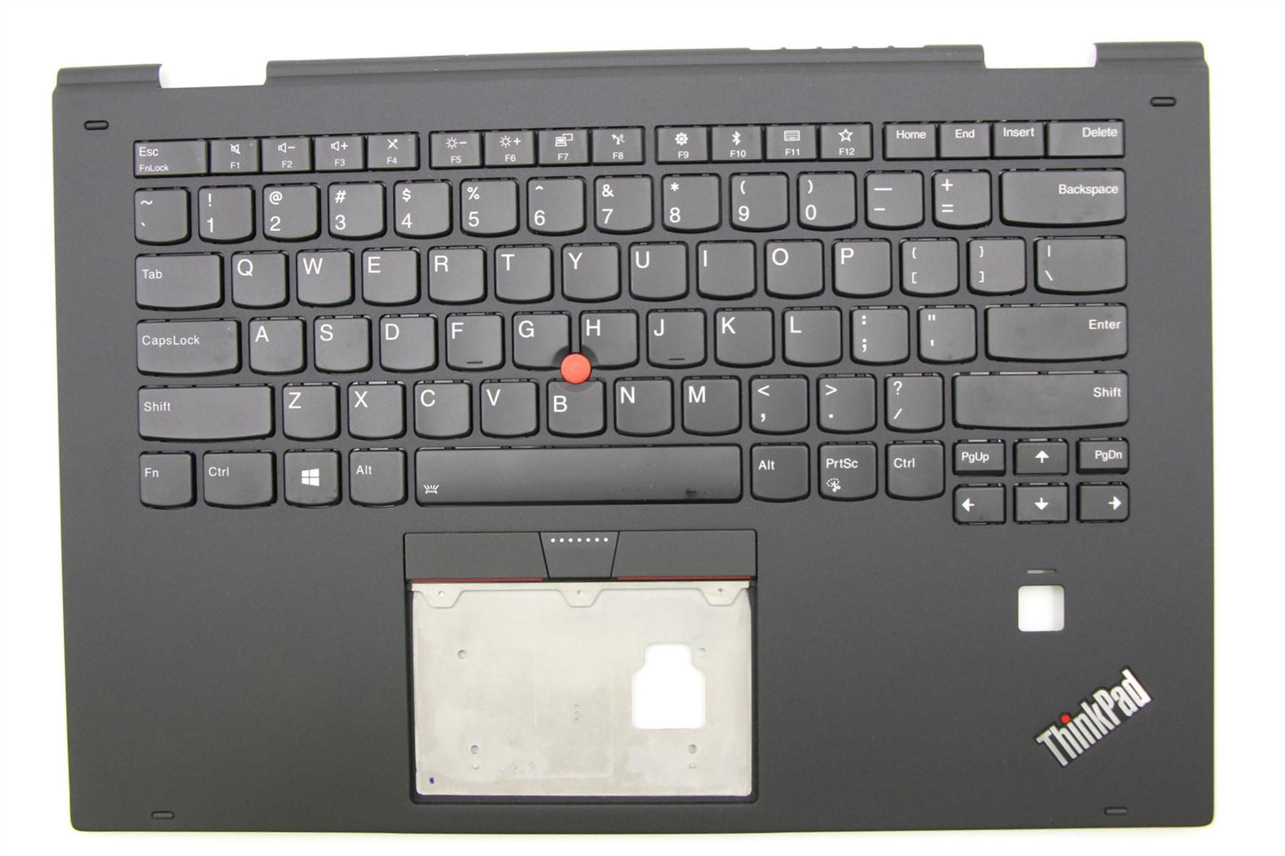 Lenovo Yoga X1 2nd Keyboard Palmrest Top Cover US Black Backlit 01HY808