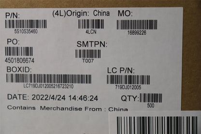 Lenovo SCREW Screw L82TK M2XL3.5 OD4.0 T0.5 5S10S35460