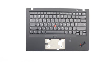 Lenovo ThinkPad X1 6th Gen Keyboard Palmrest Top Cover Hebrew Black 01YR544