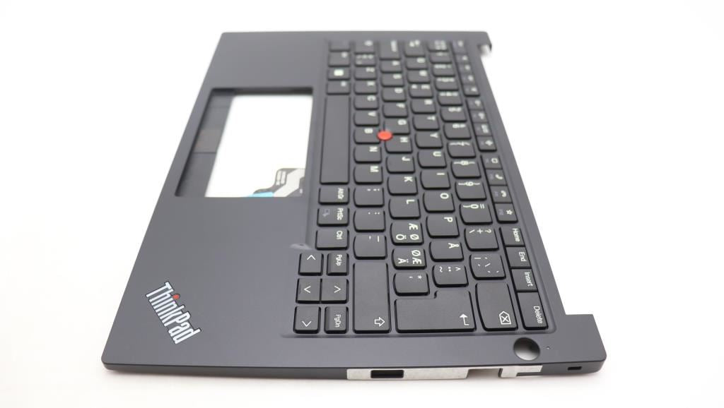 Lenovo ThinkPad E14 Gen 5 Keyboard Palmrest Top Cover Nordic Black 5M11L92303