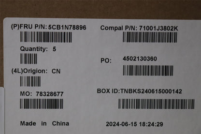 Lenovo UpperCase_ITA C 83G1 CG NFP BL 5CB1N78896