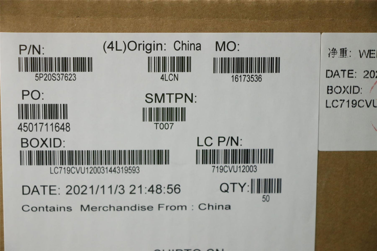 Lenovo Thermalpad L82L0_VRAM 5P20S37623