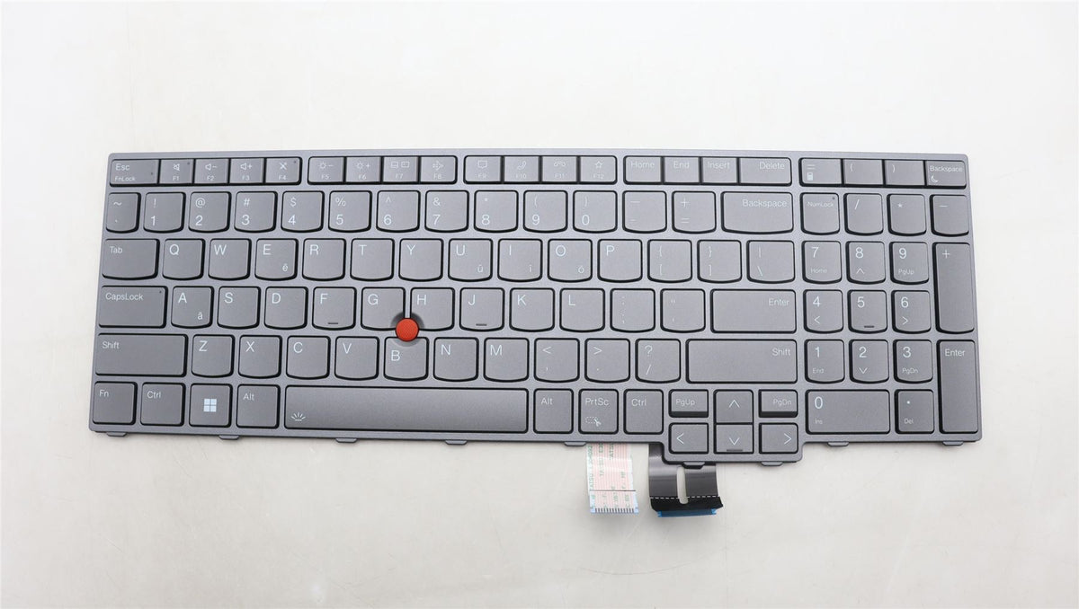 Lenovo Internal, Māori, Backlight, US English Keyboard 5N21K97694