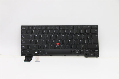 Lenovo ThinkPad X13 2 Keyboard Spanish Black Backlit 5N21A21737