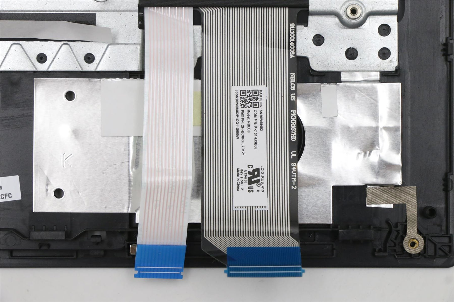Lenovo MECH_ASM KBD RUS BL(Pri) Pat FPR US BK 5M11A35102