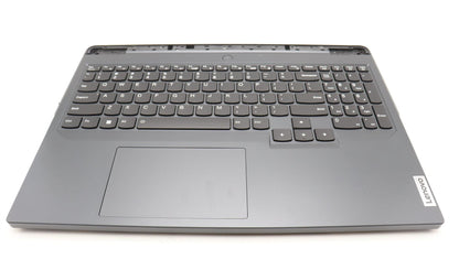 Lenovo Legion 5 16IRX8 Palmrest Cover Touchpad Keyboard US Grey 5CB1L30858