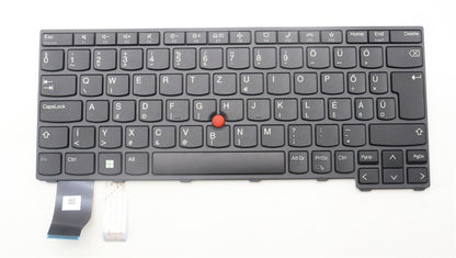 Lenovo ThinkPad X13 2 Keyboard Hungarian Black 5N21A21933