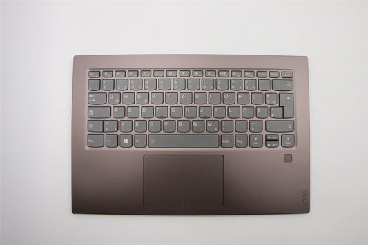 Lenovo Yoga 920-13IKB Keyboard Palmrest Top Cover Greek Grey Backlit 5CB0Q09673