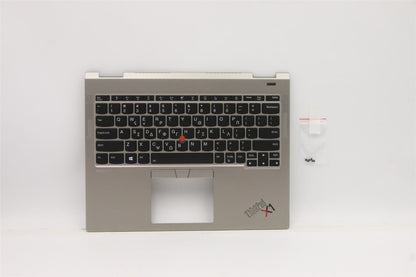Lenovo ThinkPad X1 Keyboard Palmrest Top Cover Greek Titanium 5M11B59891
