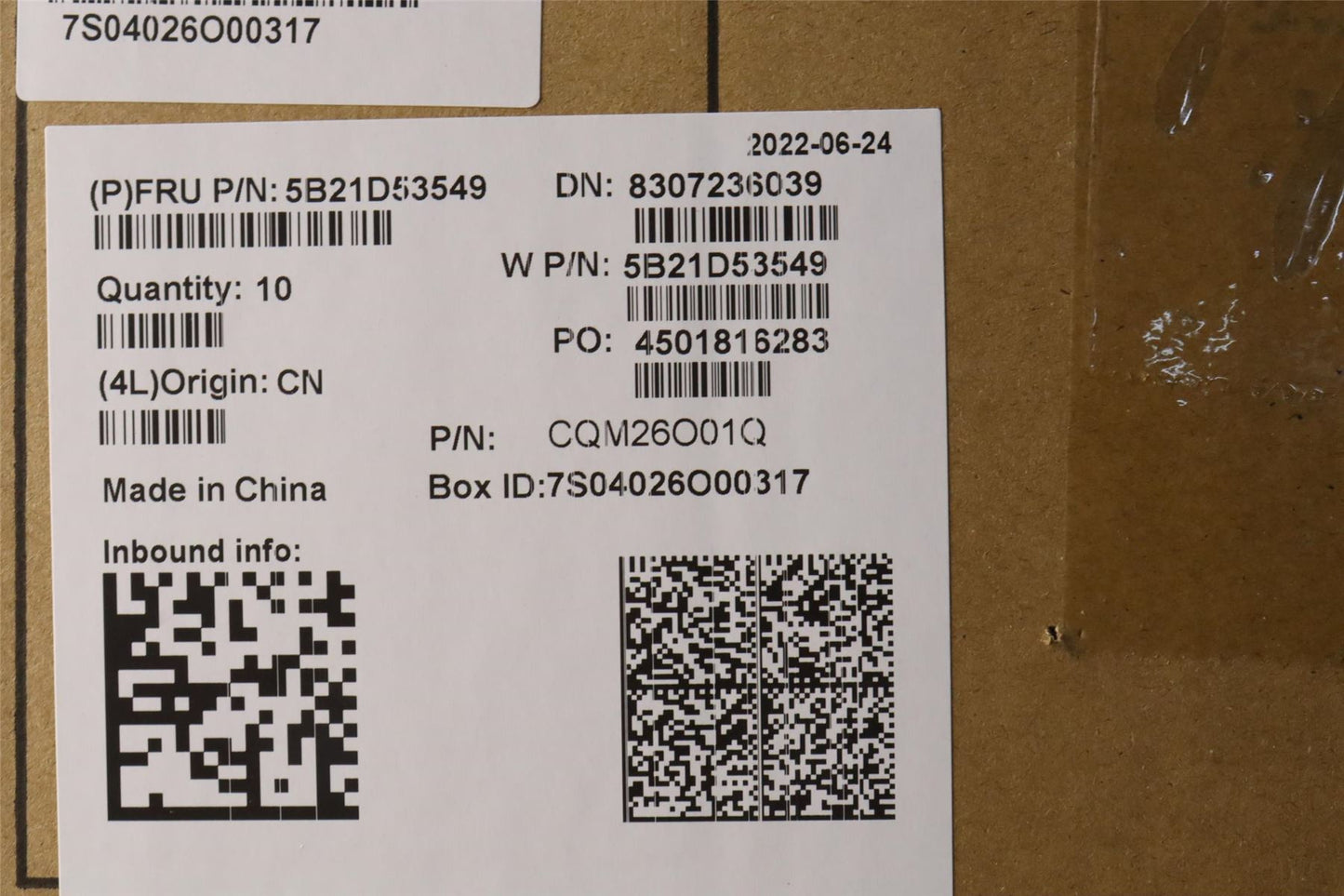 Lenovo ThinkPad P1 Gen 4 Motherboard Mainboard DIS W11855M AX210 5B21D53549