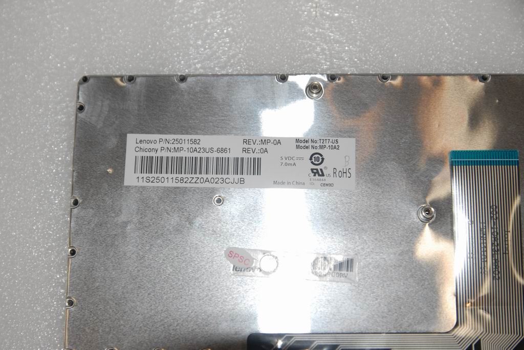 Lenovo CCY T2T7 84KEY ORG KBD US English Keyboard 25011582
