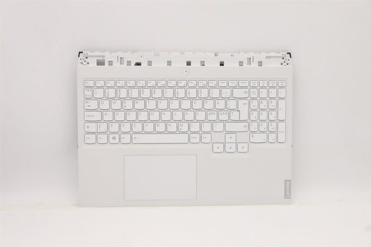 Lenovo Legion 5 Pro-16ACH6H Keyboard Palmrest Top Cover Norwegian 5CB1C14933