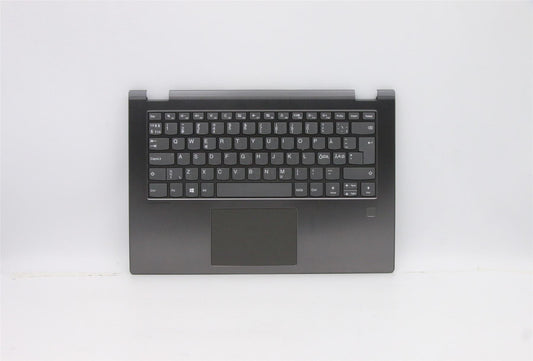 Lenovo Yoga 530-14ARR Keyboard Palmrest Top Cover Nordic Black 5CB0R47268