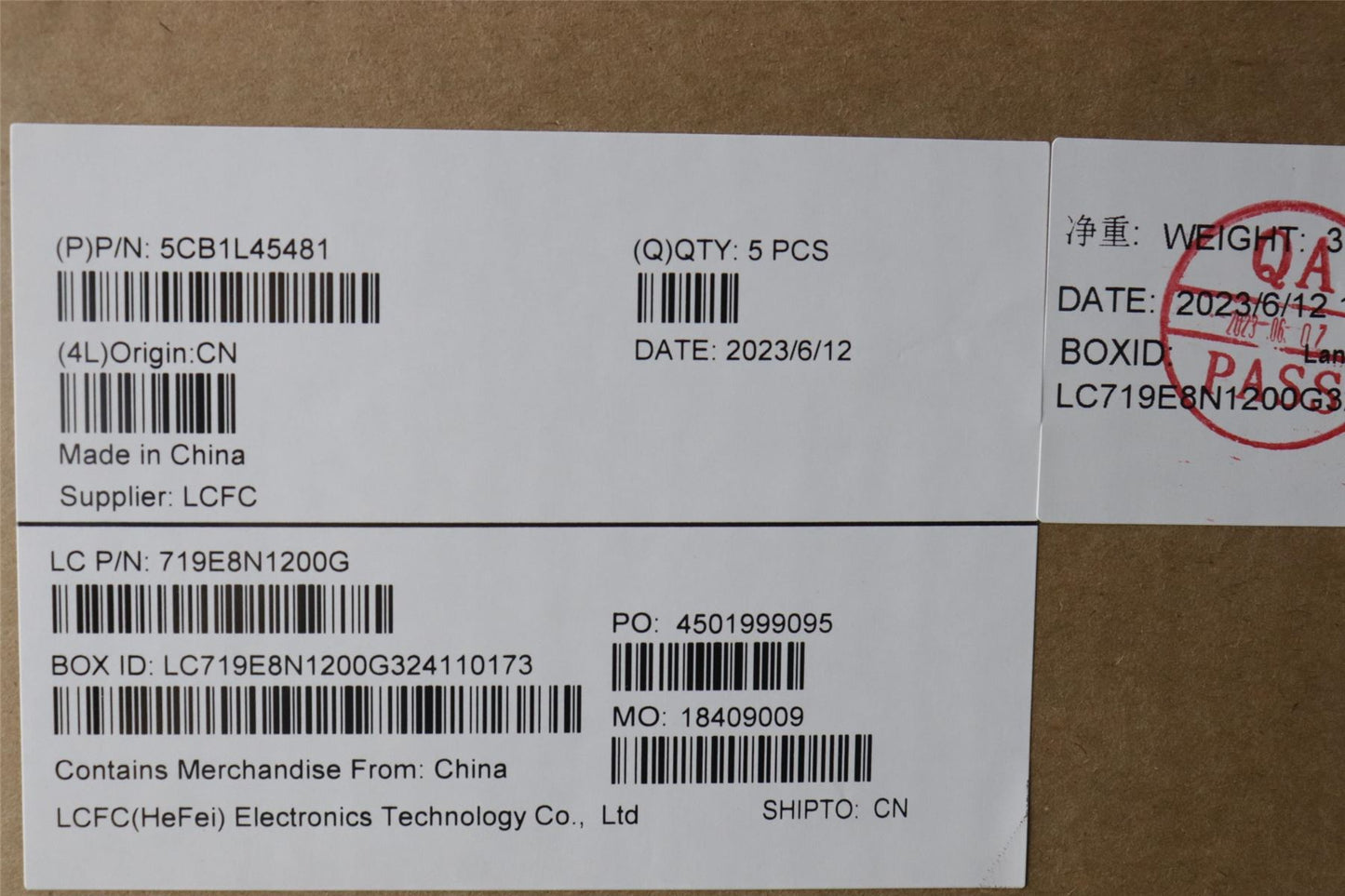 Lenovo IdeaPad 3 15IRU8 Palmrest Cover Touchpad Keyboard US 5CB1L45481