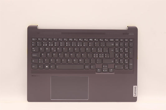 Lenovo IdeaPad 5 16ARH7 Palmrest Cover Touchpad Keyboard Switzerland 5CB1J08838
