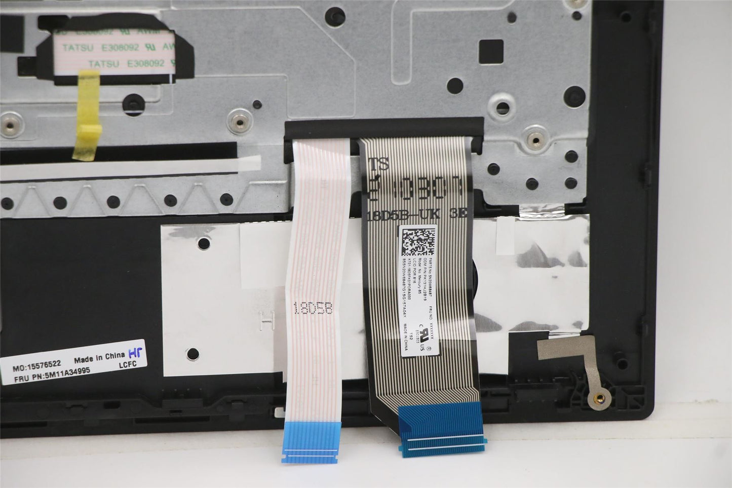 Lenovo MECH_ASM KBD POR BL(Pri) Pat UK BK 5M11A34994