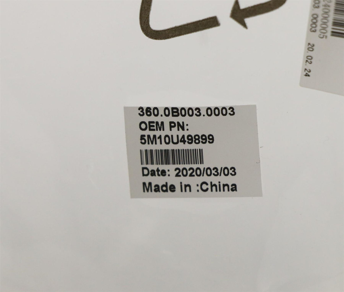 Lenovo MECH_ASM Knob Power assy,C530 5M10U49899