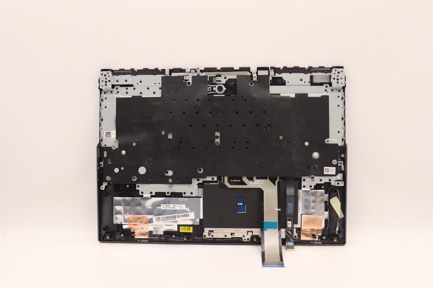 Lenovo 5 16IAH7H Palmrest Cover Touchpad Keyboard Russian Storm Grey 5CB1F38509