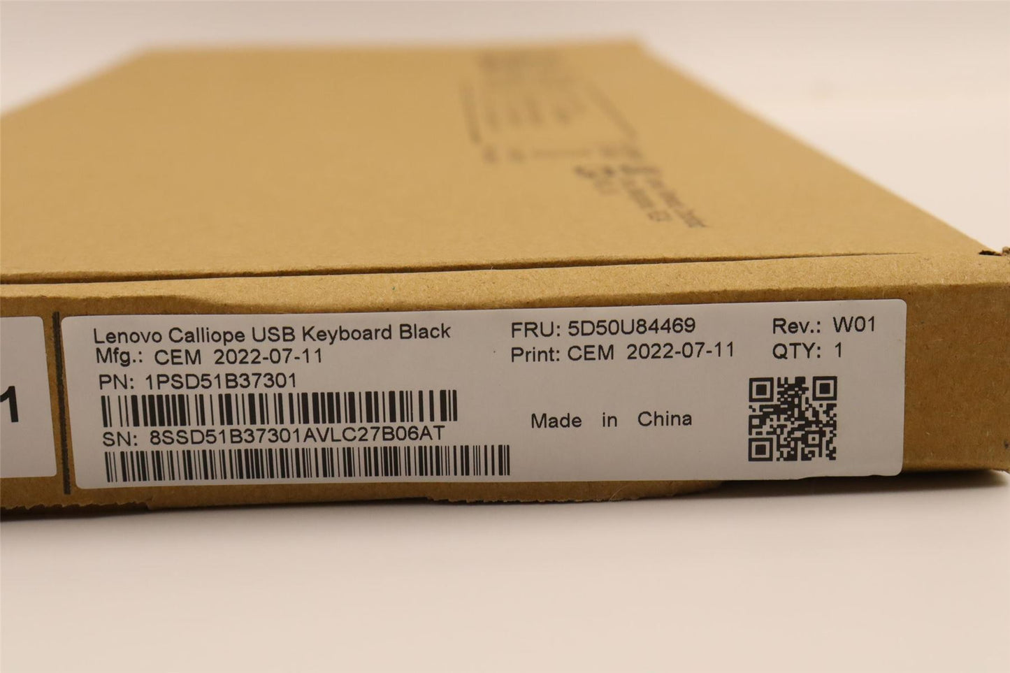 Lenovo USB Calliope KB BK 440 TUR 5D50U84469