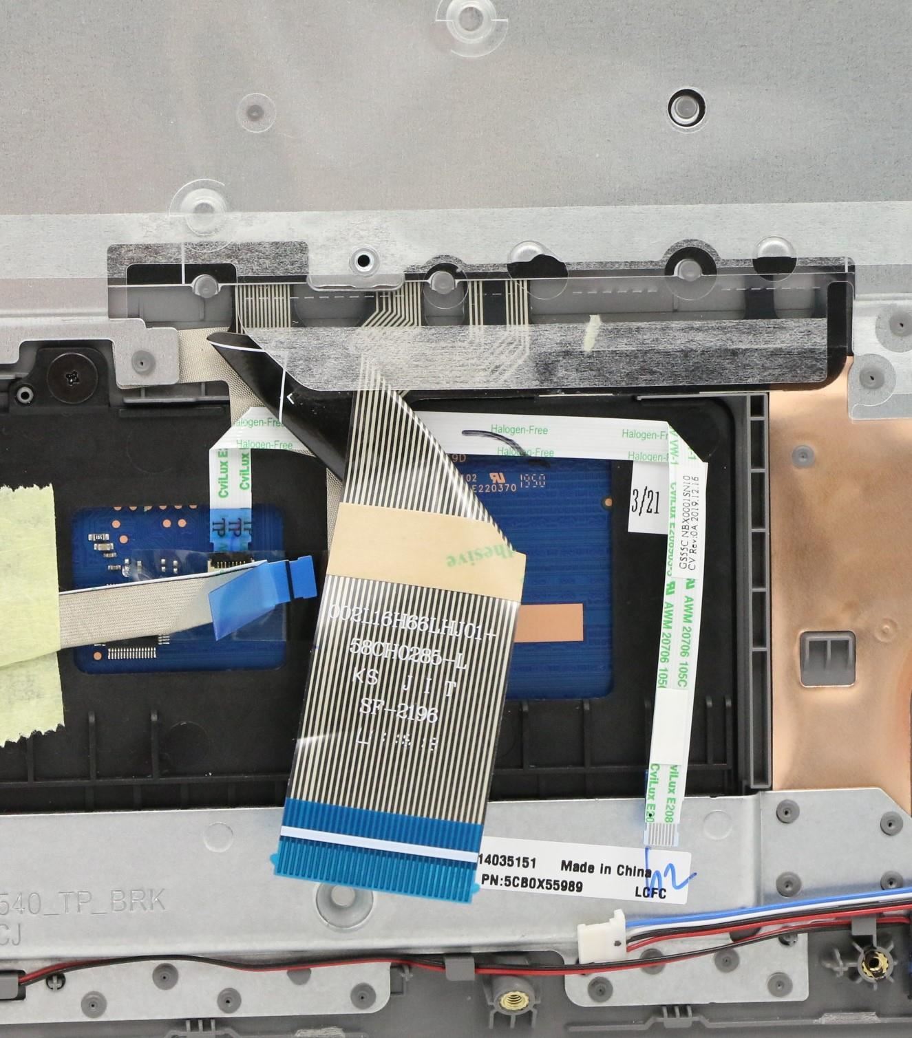 Lenovo Upper Case ASM_UK L 81Y3 PG 5CB0X55989