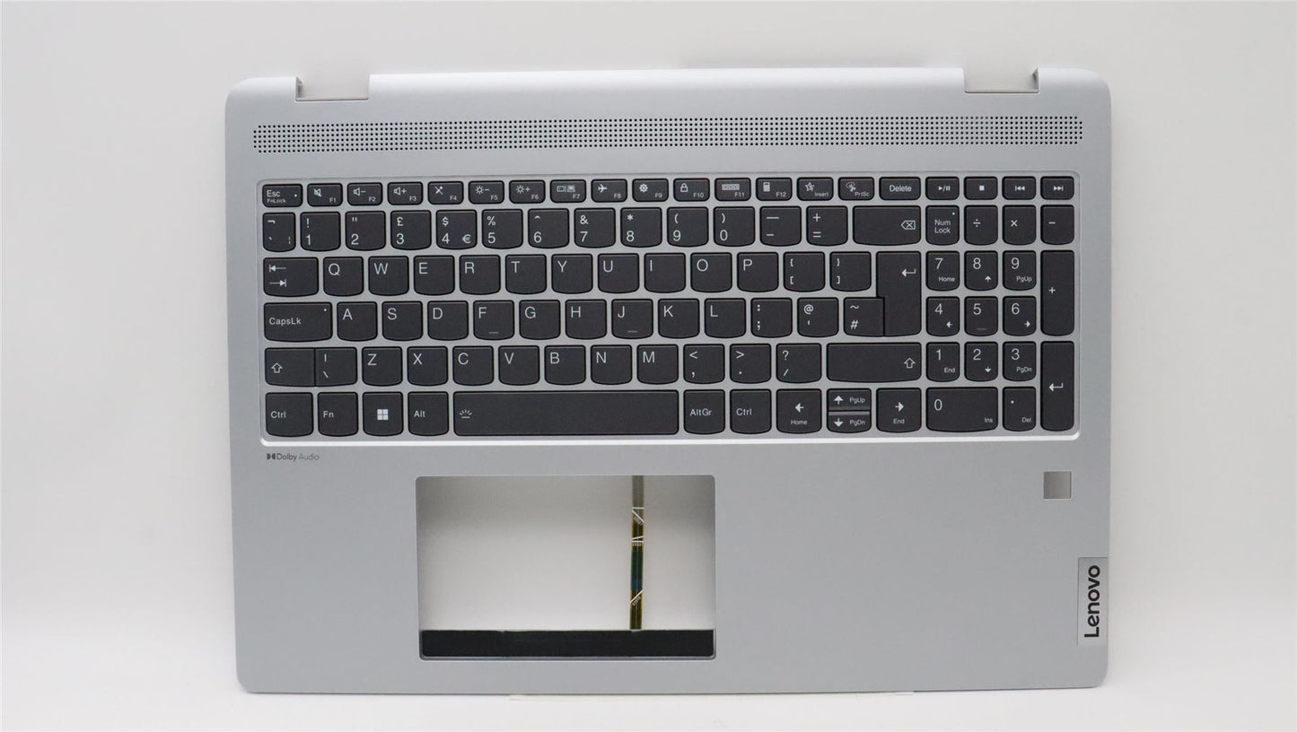 Lenovo IdeaPad 5 16IAU7 Keyboard Palmrest Top Cover UK Cloud Grey 5CB1H80916