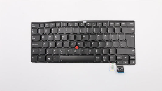 Genuine Lenovo ThinkPad T470p Keyboard Dutch Black 01EP446 01EP487 SN20L82356