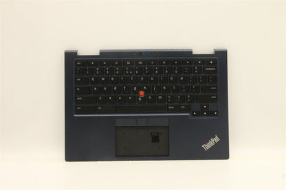 Lenovo ThinkPad C13 Gen 1 Keyboard Palmrest Top Cover US Euro Black 5M11A36949