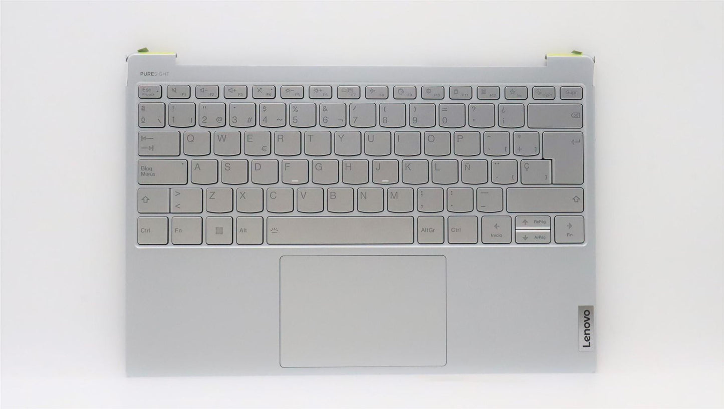 Lenovo Yoga 7 13IAP7 Palmrest Cover Touchpad Keyboard Spanish 5CB1J31372