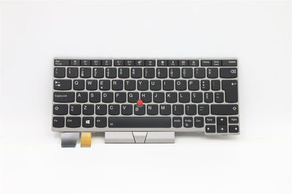 Lenovo ThinkPad L13 Keyboard Portuguese Silver Backlit 01YP861