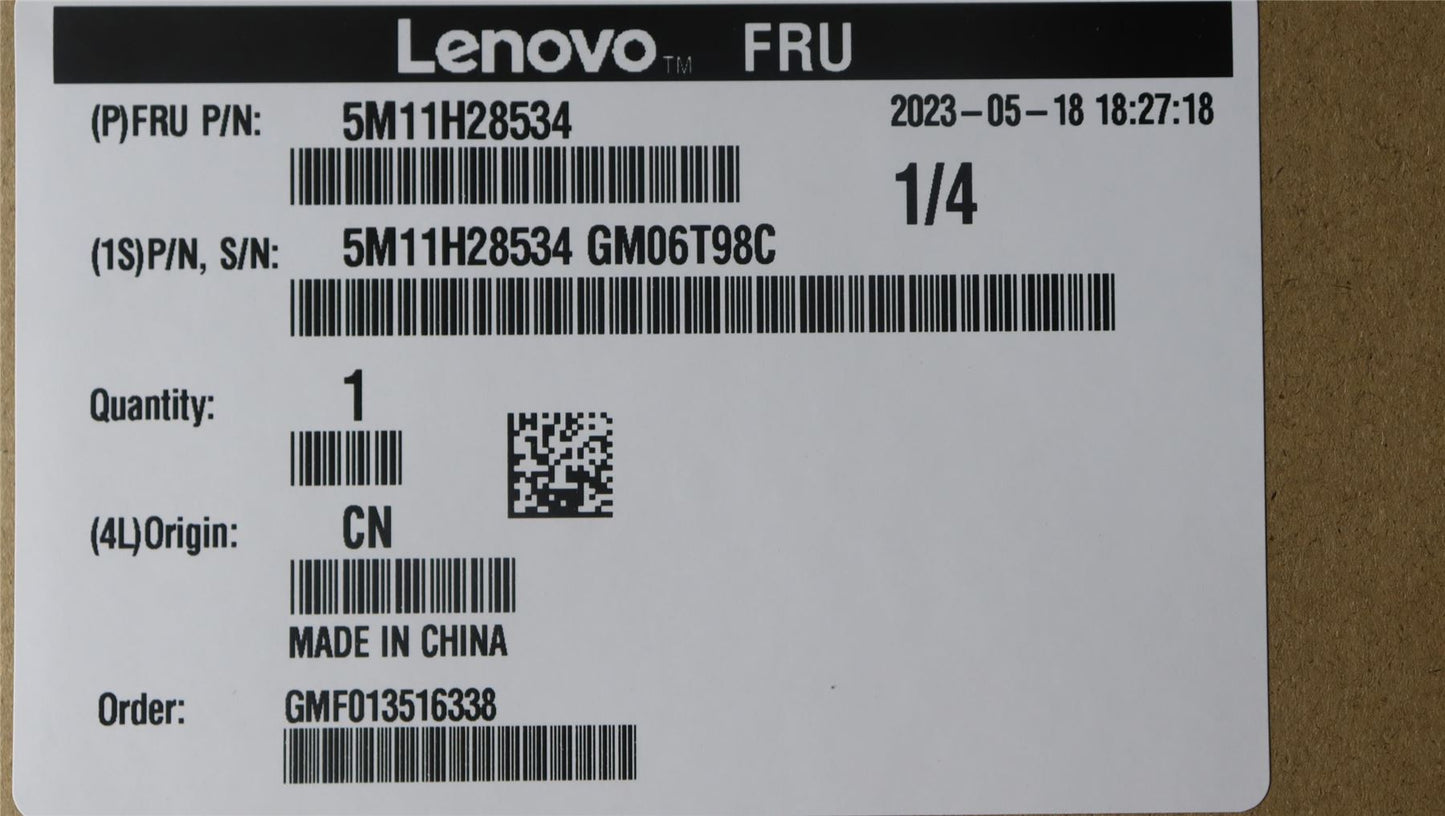 Lenovo MECH_ASM FAN 5038-Storage bay FAN 5M11H28534