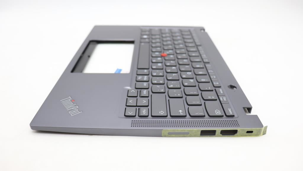 Lenovo ThinkPad X13 Gen 4 Keyboard Palmrest Top Cover Hebrew Grey 5M11H94613