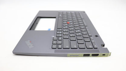 Lenovo ThinkPad X13 Gen 4 Keyboard Palmrest Top Cover Hebrew Grey 5M11H94613