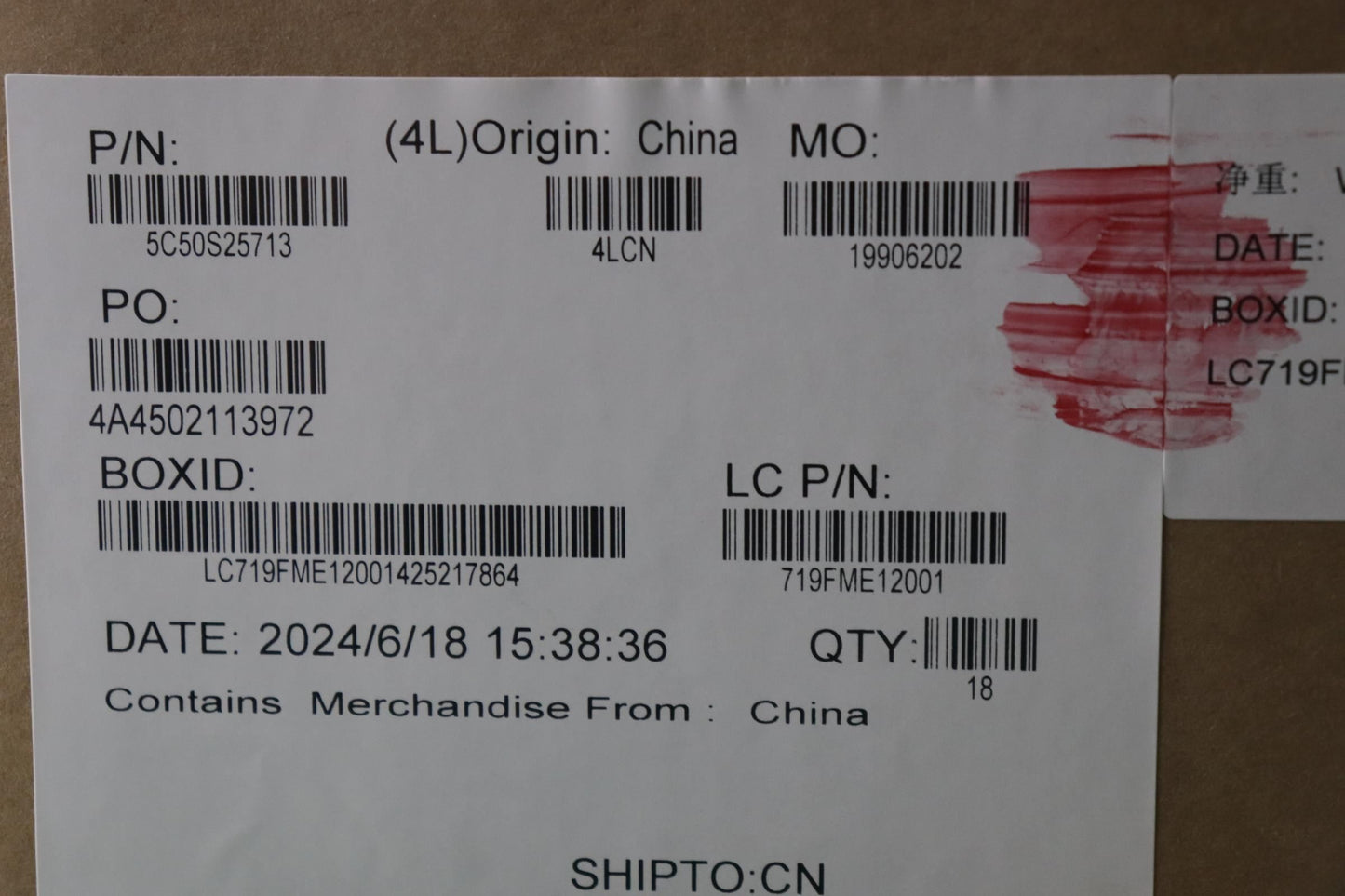 Lenovo CARDPOP L 83GW BD I/O Board 5C50S25713