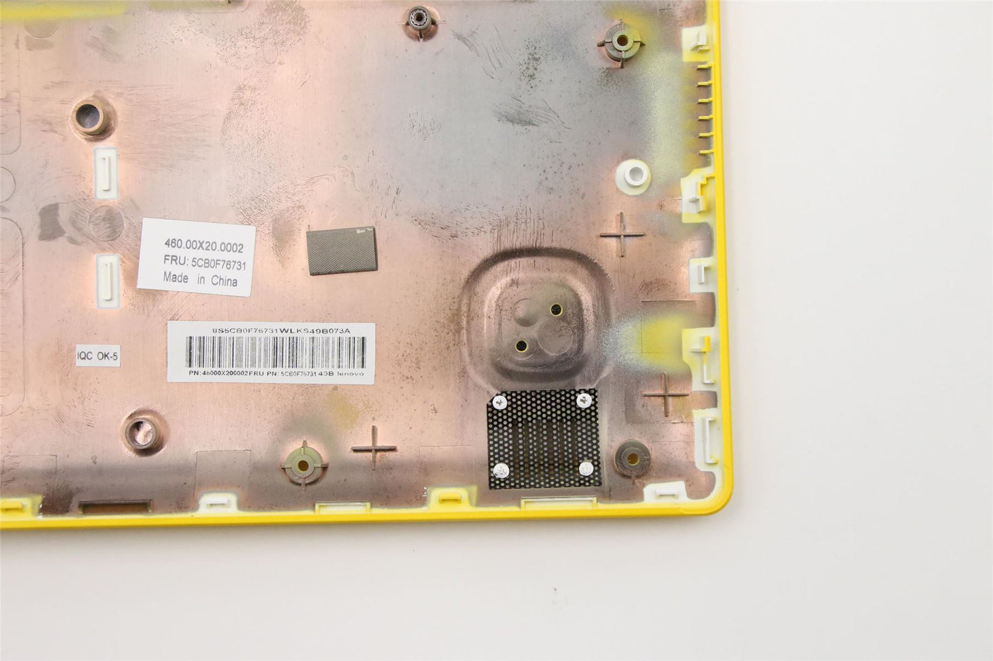 Lenovo Flex 2-14 Bottom Base Lower Chassis Cover Yellow 5CB0F76731