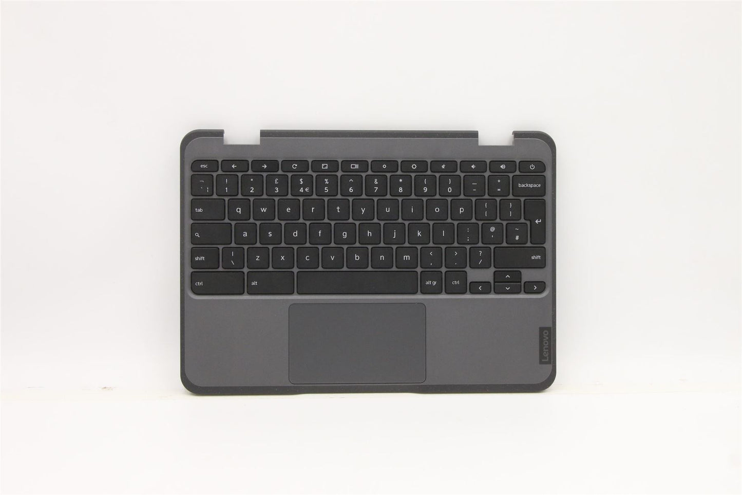 Lenovo Chromebook 100e 3 Keyboard Palmrest Top Cover UK Black 5M11C94667