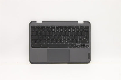 Lenovo Chromebook 100e 3 Keyboard Palmrest Top Cover UK Black 5M11C94667