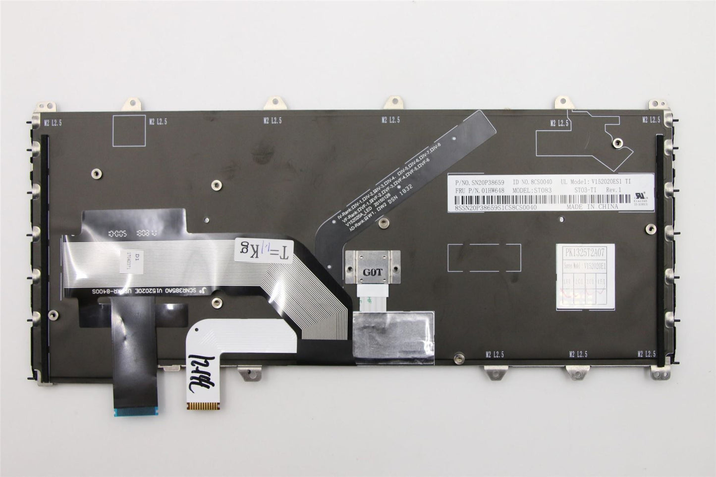 Lenovo Storm3,SRX,KB-BL,BK,TH 01HW648