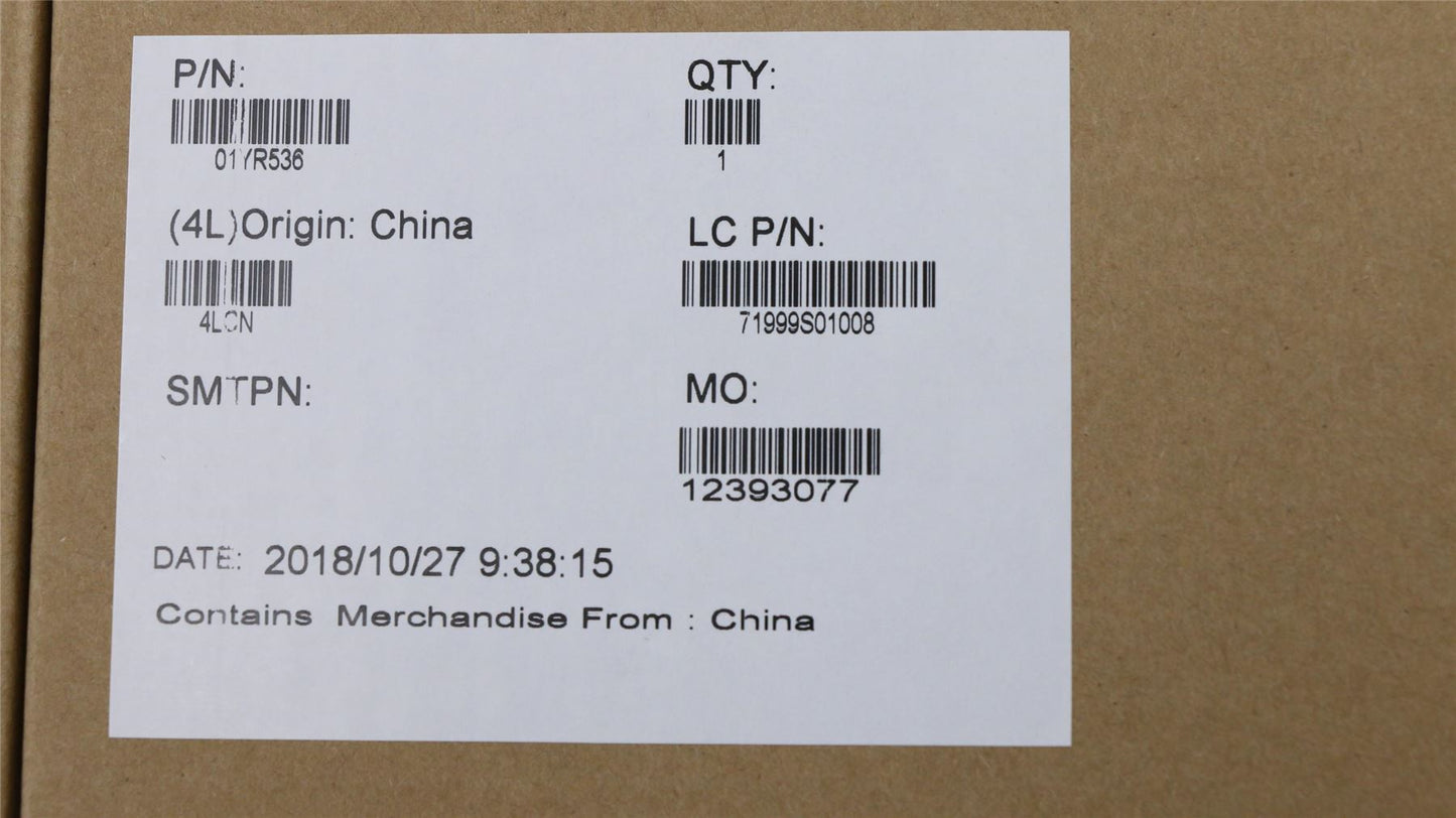 Lenovo Carbon X1 6th Keyboard Palmrest Top Cover Danish Black Backlit 01YR536