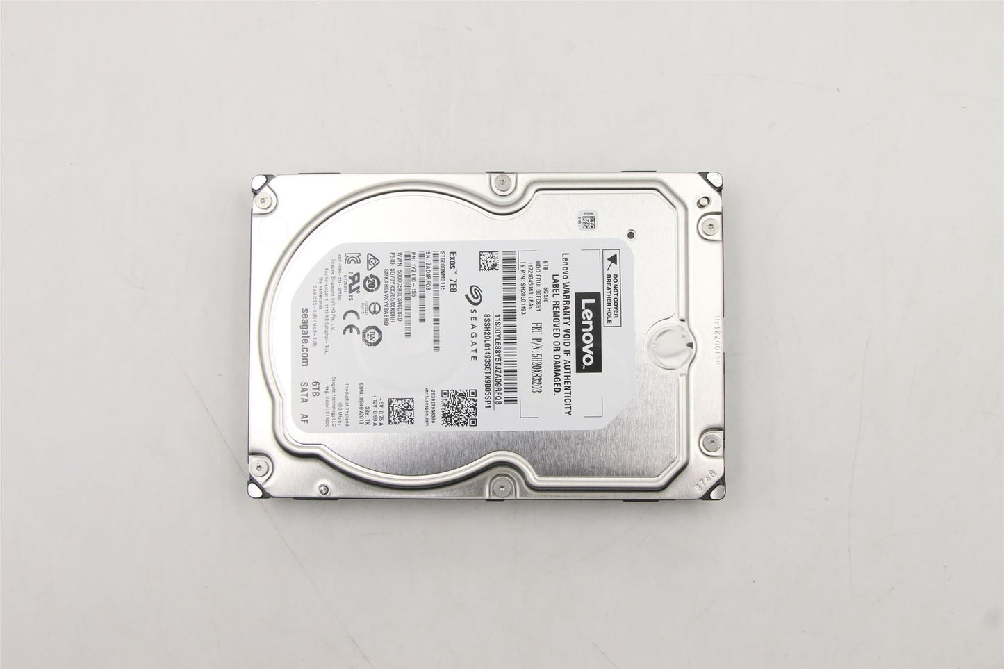 Lenovo HDD_ASM FRU ST 3.5" 7.2K SATA 6T 5H20X83203