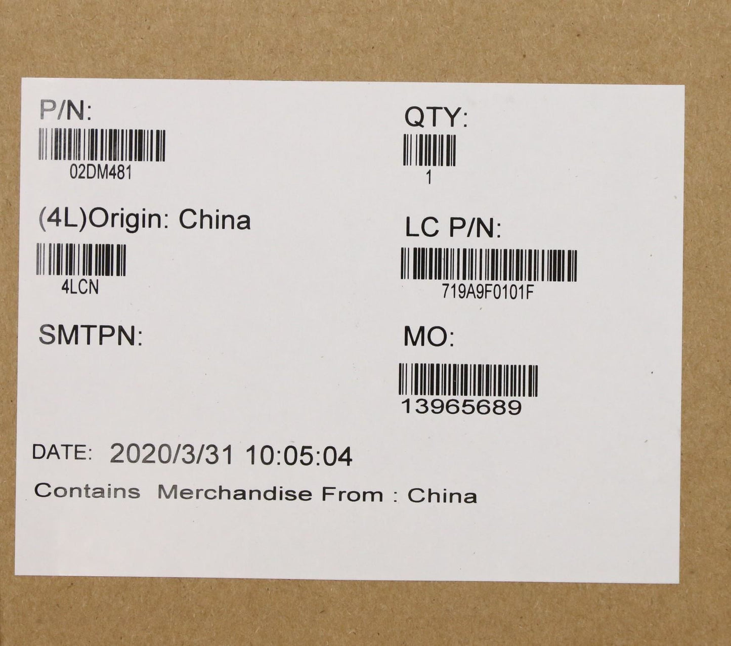 Lenovo ThinkPad P53 Motherboard Mainboard DIS intelI99880H 02DM481