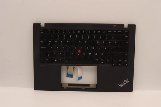 Lenovo ThinkPad T14s Gen 2 Keyboard Palmrest Top Cover Turkish Black 5M11A37463