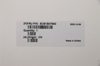 Lenovo Yoga 7 13ITL5 Palmrest Cover Keyboard US Europe White 5CB1B07993